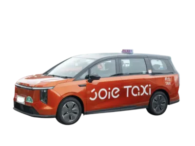 炫彩橙紅 Joie Taxi · 香港豪華6人車的士接送